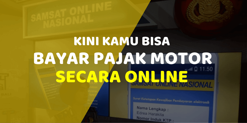 Bayar Pajak Kendaraan Online