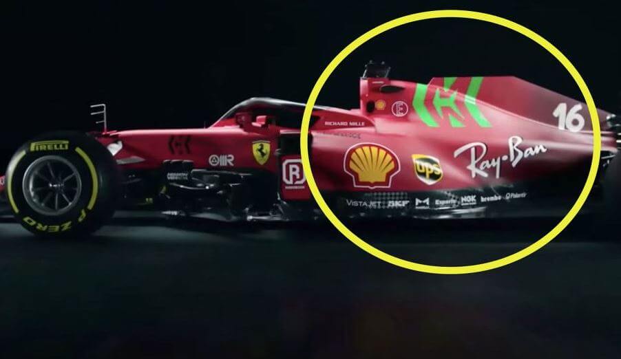 Cuitan Penggemar F1 Perubahan Warna cat Mobil Ferrari