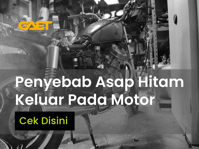 penyebab asap hitam pada motor supra 125 knalpot racing