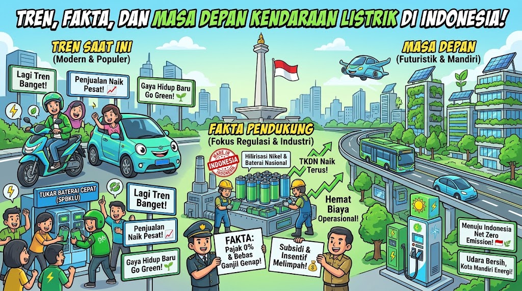Kendaraan Bermotor Berbasis Listrik