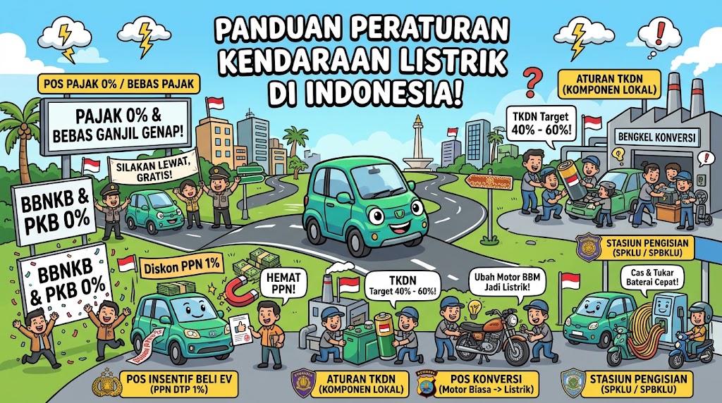 October 28, 2026 Peraturan Kendaraan Bermotor Listrik di indonesia